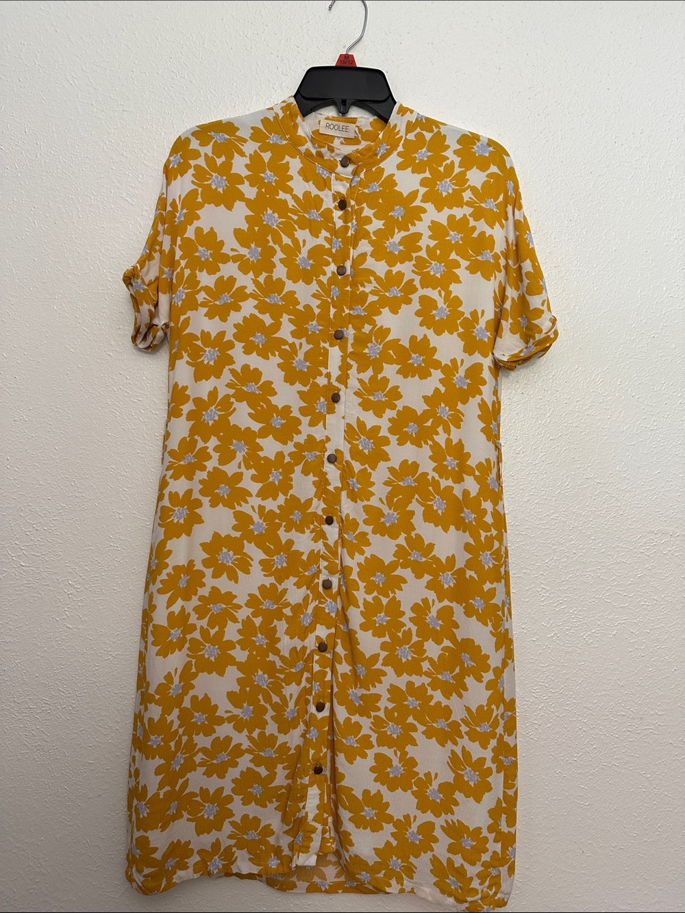 Roolee Floral Button Down Dress